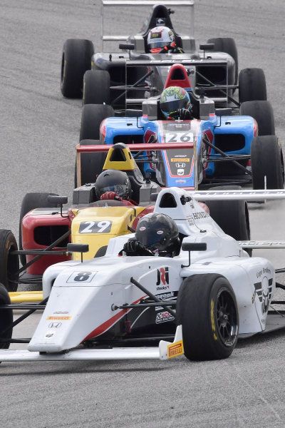 2017 F4 US Championship
Rounds 1-2-3
Homestead-Miami Speedway, Homestead, FL USA
Sunday 9 April 2017
#8 Kyle Kirkwood followed by #29 Jonathan Scarallo, #26 Sam Paley 
World Copyright: Dan R. Boyd/LAT Images