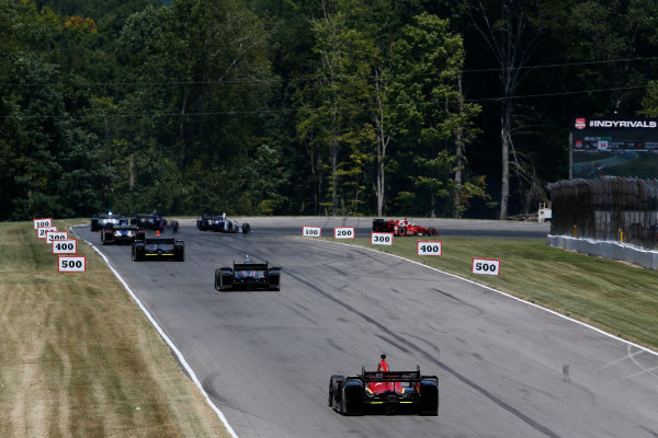 31 July - 2 August, 2015, Lexington, Ohio, USA
Graham Rahal leads into turn 1
© 2015, Michael L. Levitt
LAT Photo USA
