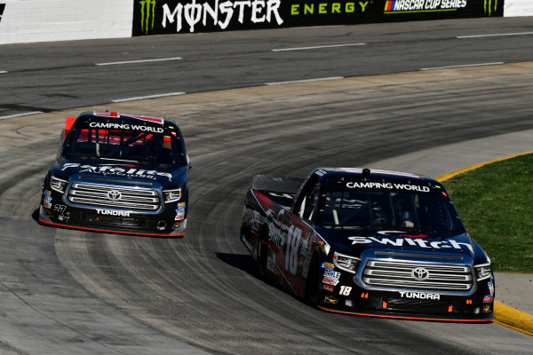 NASCAR Camping World Truck Series
Alpha Energy Solutions 250
Martinsville Speedway, Martinsville, VA USA
Saturday 1 April 2017
Noah Gragson, Ben Rhodes
World Copyright: Scott R LePage/LAT Images
ref: Digital Image lepage-170401-mv-2883