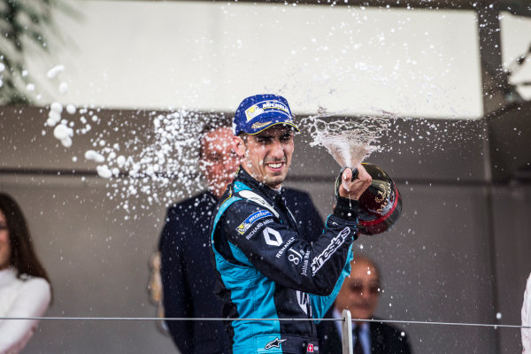 2016/2017 FIA Formula E Championship.
Monte-Carlo, Monaco
Saturday 13 May 2017.
Sebastien Buemi (SUI), Renault e.Dams, Spark-Renault, Renault Z.E 16, celebrates on the podium.
Photo: Andrew Ferraro/LAT/Formula E
ref: Digital Image _FER8816 2016/2017 FIA Formula E Championship.
Monte-Carlo, Monaco
Saturday 13 May 2017.
Sebastien Buemi (SUI), Renault e.Dams, Spark-Renault, Renault Z.E 16, celebrates on the podium.
Photo: Andrew Ferraro/LAT/Formula E
ref: Digital Image _FER8816